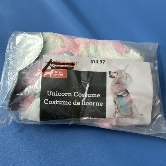Large Unicorn Dog Costume - Picture 2 of 3